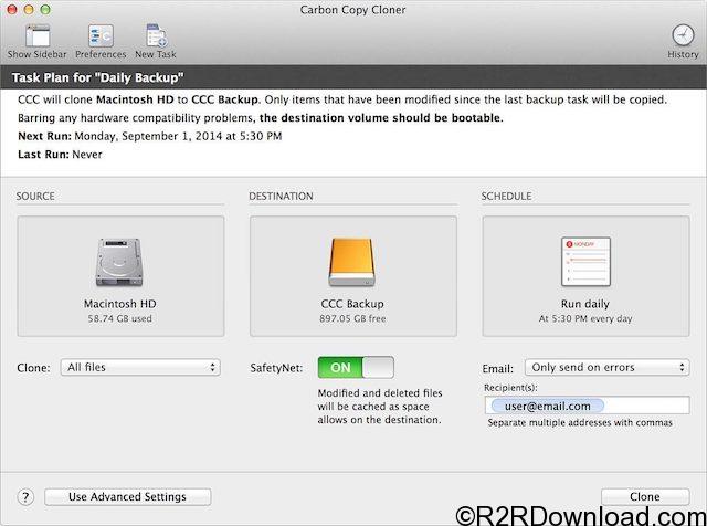 Carbon Copy Cloner Mac Serial Key